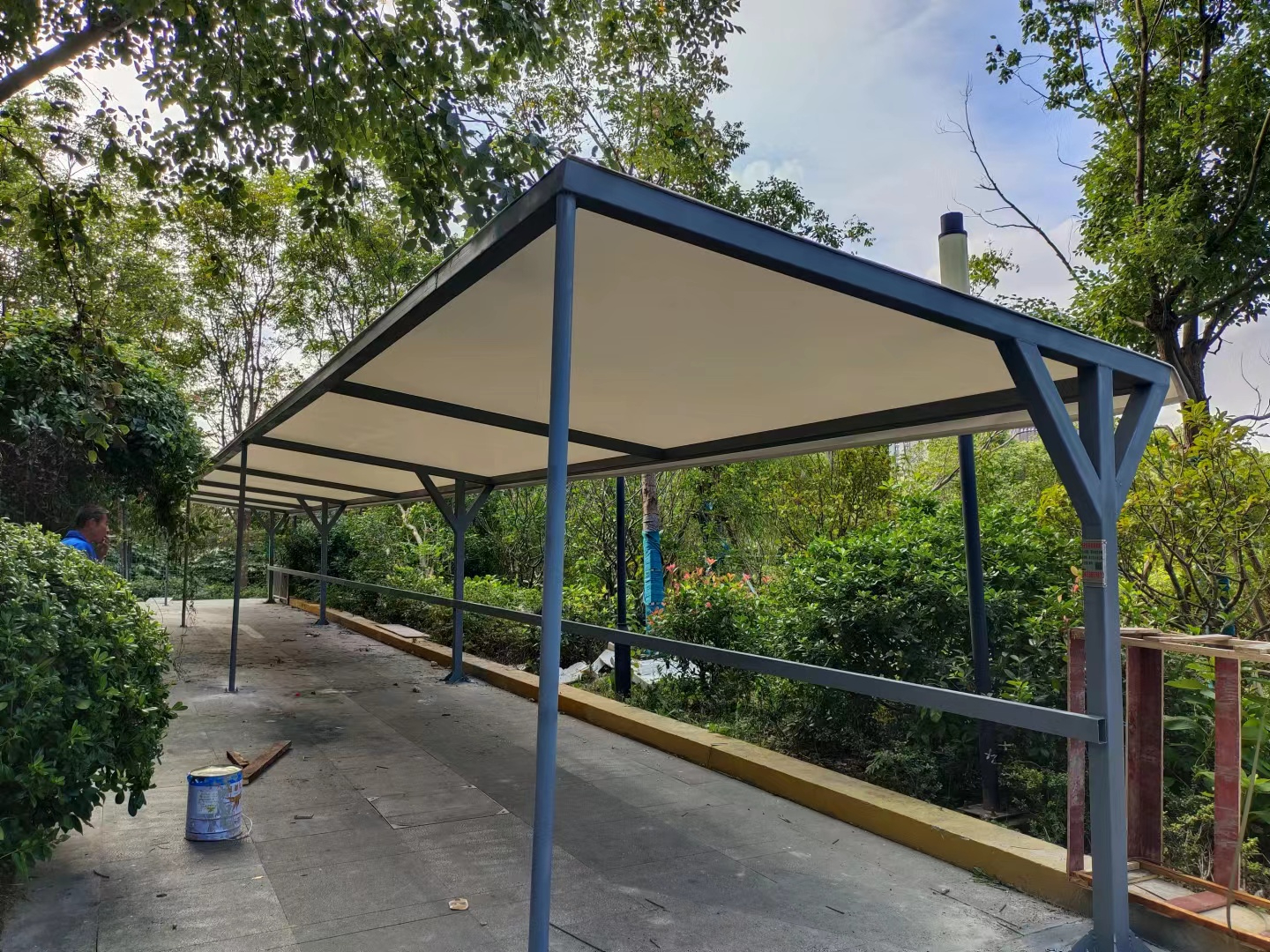 南京户外遮阳雨棚