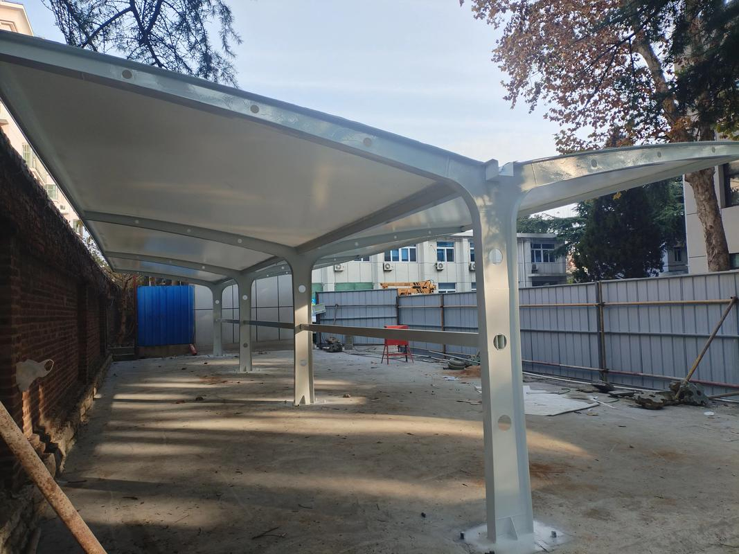 宁波本地上门安装膜结构停车棚价格明细清单