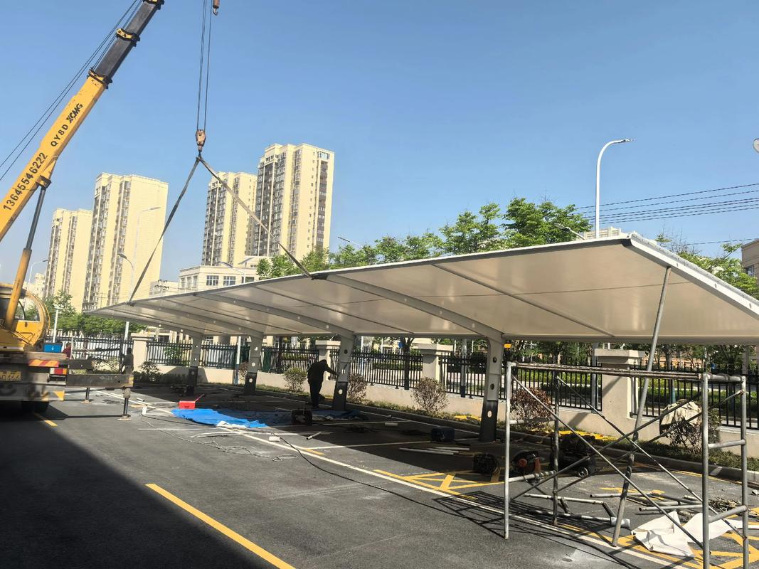 ‌‌萍乡市-恒势膜结构车棚定制厂家案例分析展示